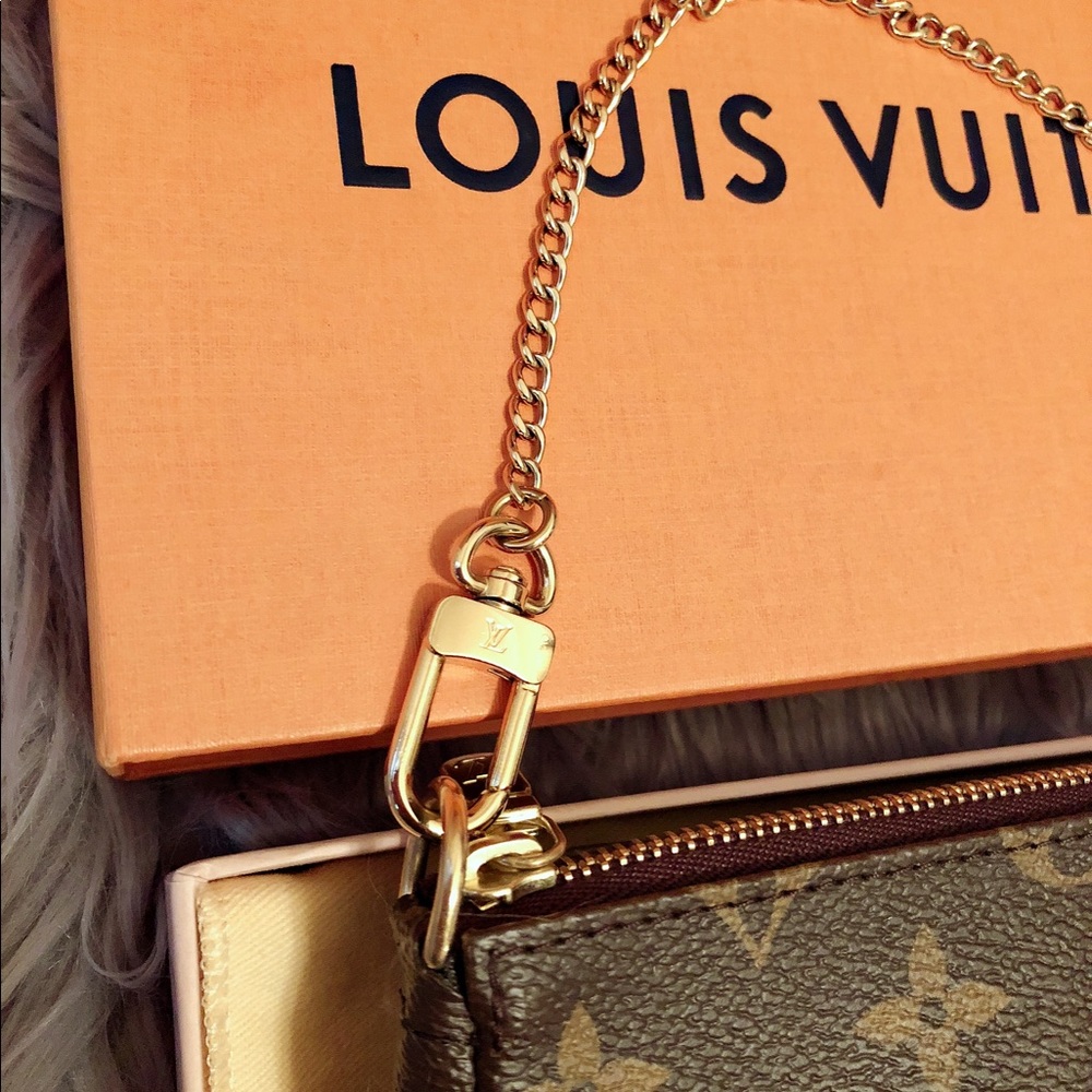 Authentic Louis Vuitton mini pochette. - Picture 7 of 8